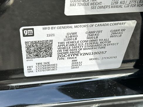 Used 2022 Chevrolet Silverado 2500 LTZ w/ LTZ Premium Package AWD/4WD image 35
