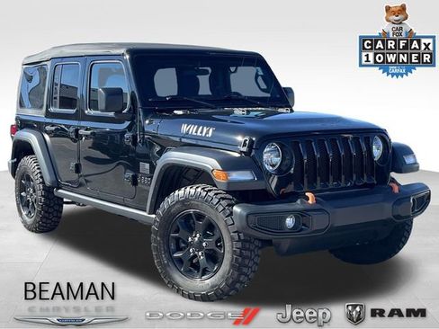 Certified 2022 Jeep Wrangler Unlimited Sport image 1