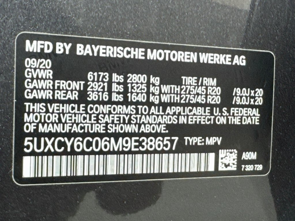Used 2021 BMW X6 xDrive40i AWD/4WD image 43
