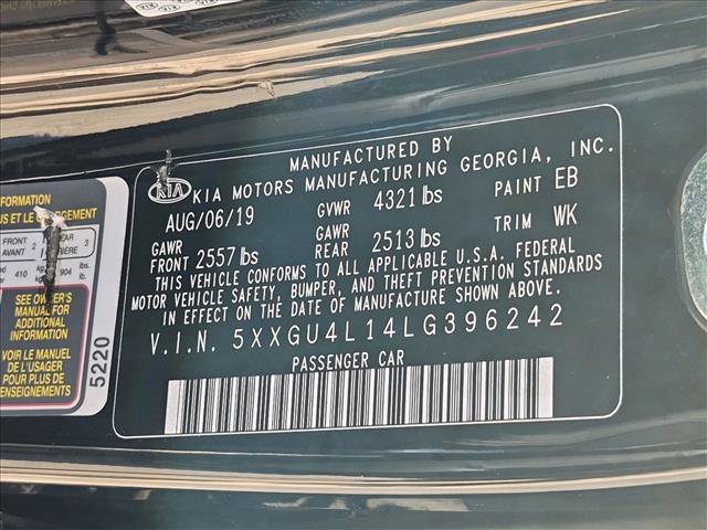 Used 2020 Kia Optima EX FWD image 22
