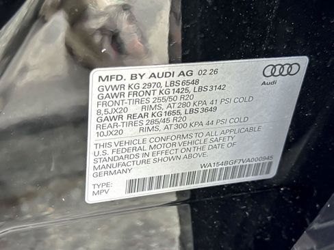 New 2027 Audi Q6 e-tron Premium Plus AWD/4WD image 27