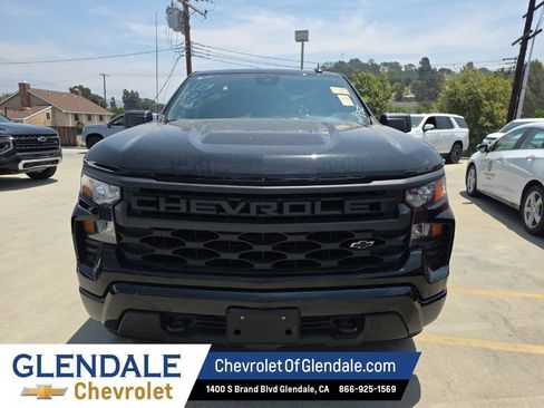 Used 2025 Chevrolet Silverado 1500 Custom w/ Turbomax Blackout Package RWD image 10