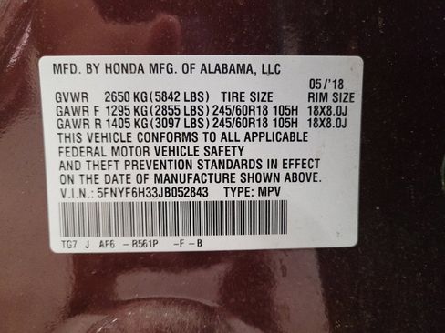 Used 2018 Honda Pilot EX image 33