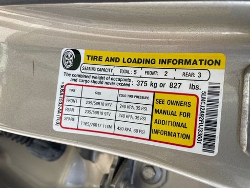 Used 2015 Lincoln MKC AWD w/ Equipment Group 101A Select image 11