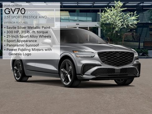 New 2026 Genesis GV70 2.5T Sport Prestige image 3