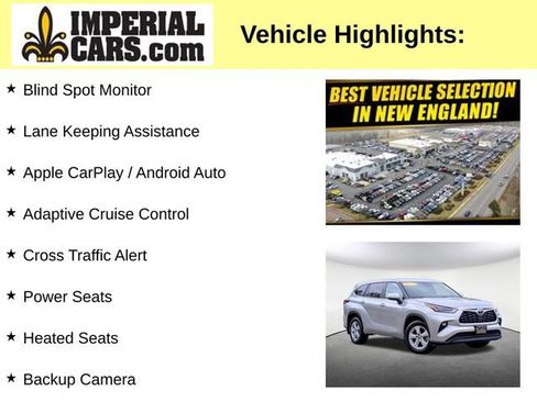 Used 2024 Toyota Highlander LE AWD/4WD image 3