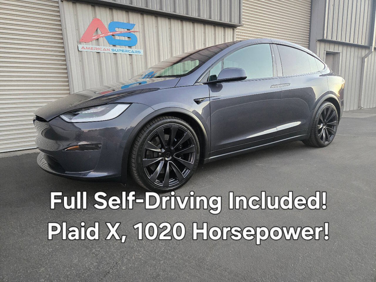 Used 2022 Tesla Model X Plaid AWD/4WD image 3