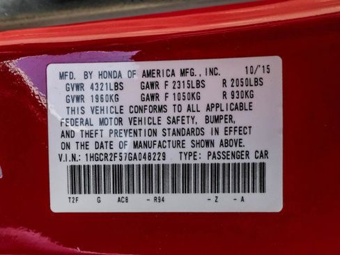 Used 2016 Honda Accord Sport image 70