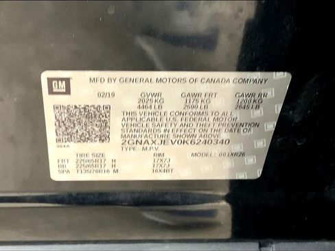 Certified 2019 Chevrolet Equinox LT w/ Driver Convenience Package FWD image 34