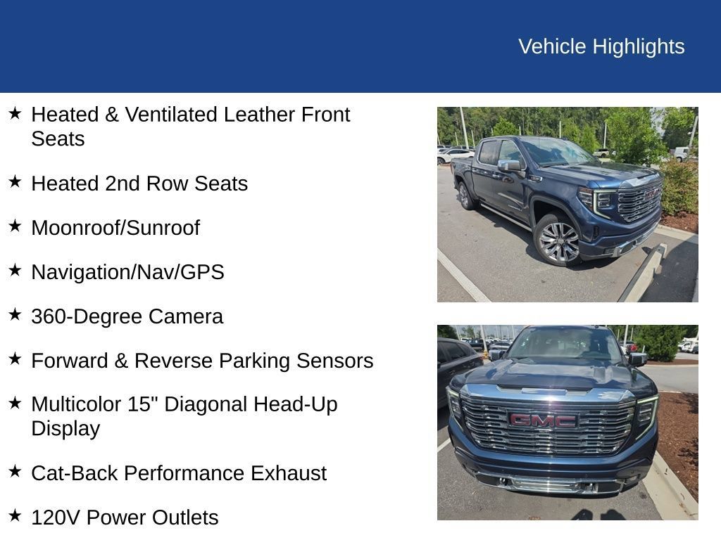 Used 2023 GMC Sierra 1500 Denali w/ Denali Reserve Package AWD/4WD image 8