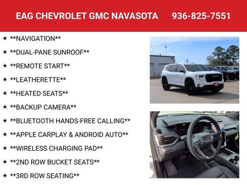 New 2026 GMC Acadia Elevation w/ Black Edition FWD image 4