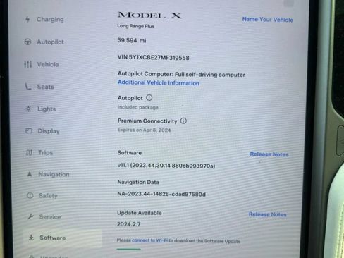 Used 2021 Tesla Model X Long Range AWD/4WD image 4