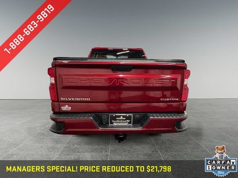 Used 2019 Chevrolet Silverado 1500 Custom w/ Custom Value Package AWD/4WD image 26