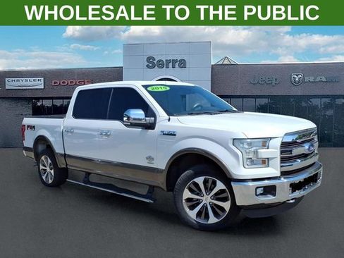 Used 2015 Ford F150 King Ranch w/ Equipment Group 601A Luxury AWD/4WD image 1
