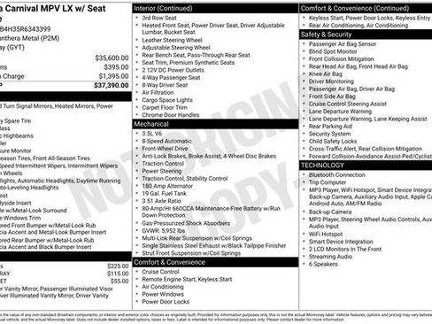 Used 2024 Kia Carnival LX FWD image 9