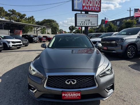 Used 2021 INFINITI Q50 Luxe w/ Seat & Sound Package RWD image 3