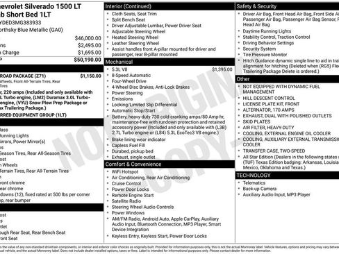 Used 2021 Chevrolet Silverado 1500 LT w/ Z71 Off-Road Package image 32