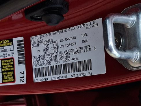 Used 2023 Toyota Tacoma SR AWD/4WD image 27