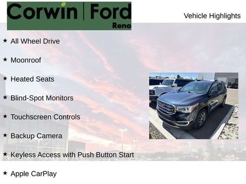Used 2019 GMC Acadia SLT AWD/4WD image 8