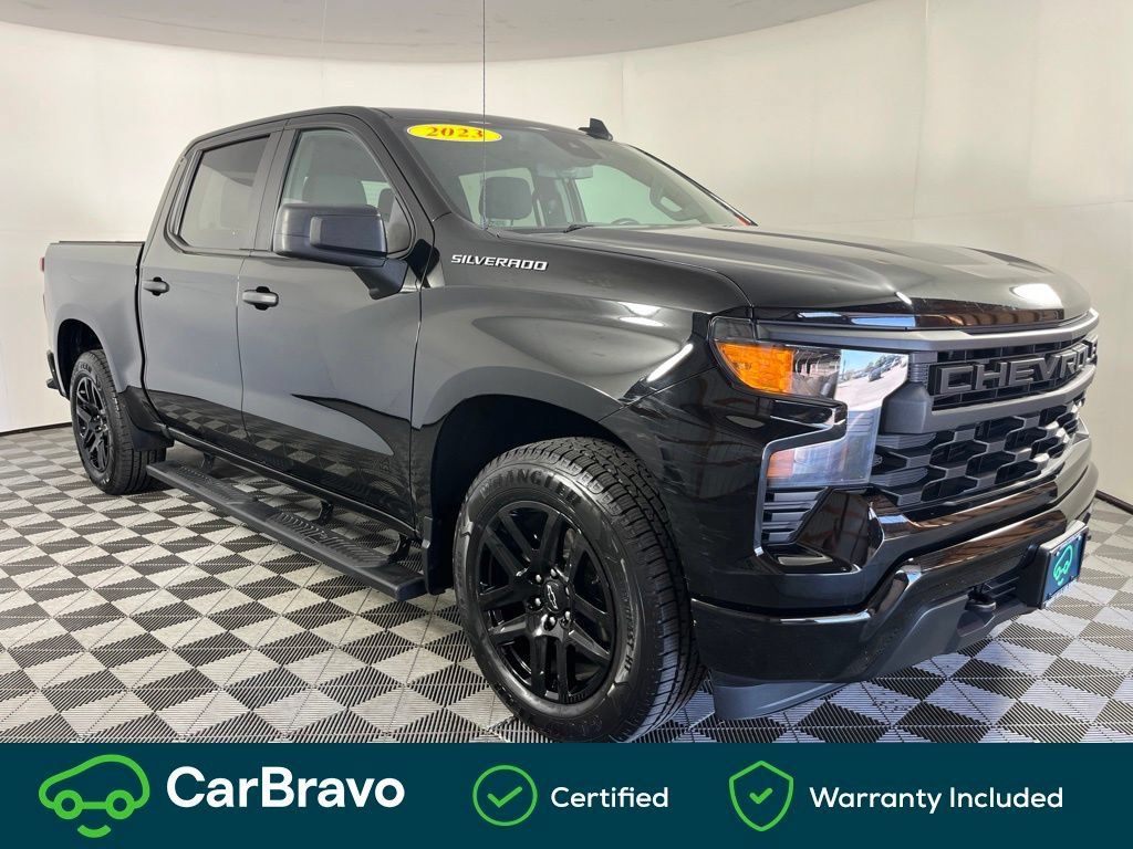 Certified 2023 Chevrolet Silverado 1500 Custom RWD image 1