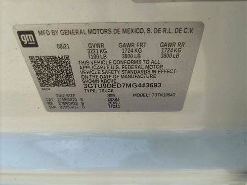 Used 2021 GMC Sierra 1500 SLT image 22