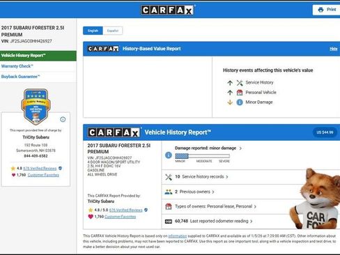 Used 2017 Subaru Forester 2.5i Premium image 14