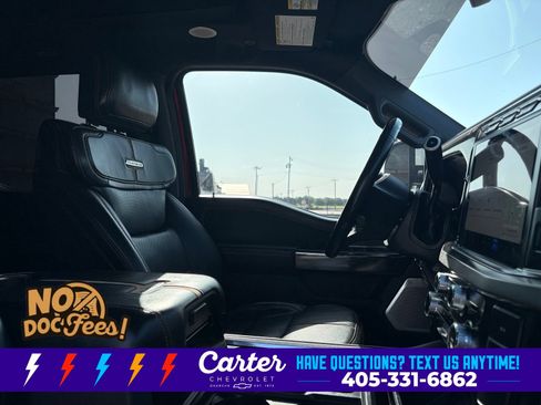 Used 2023 Ford F250 Platinum w/ Tremor Off-Road Package AWD/4WD image 33