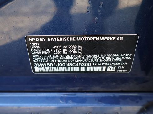 Used 2022 BMW 330i Sedan w/ Driving Assistance Package image 50