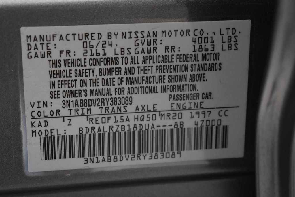 Used 2024 Nissan Sentra SR FWD image 40