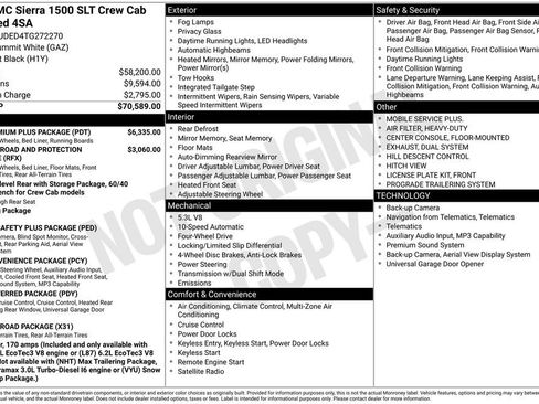 New 2026 GMC Sierra 1500 SLT w/ SLT Premium Plus Package AWD/4WD image 21