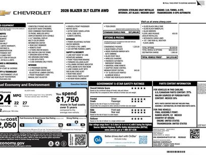 New 2026 Chevrolet Blazer LT w/ Convenience Package