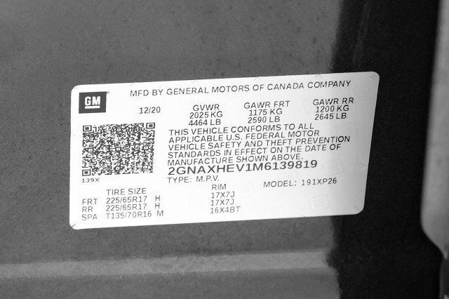 Used 2021 Chevrolet Equinox LS w/ LS Convenience Package FWD image 55