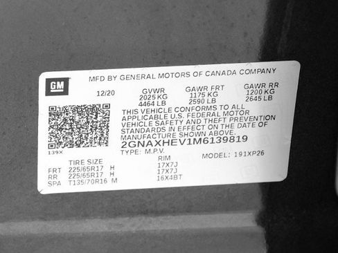 Used 2021 Chevrolet Equinox LS w/ LS Convenience Package FWD image 55