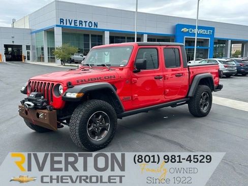 Used 2022 Jeep Gladiator Rubicon w/ Trailer Tow Package AWD/4WD image 1