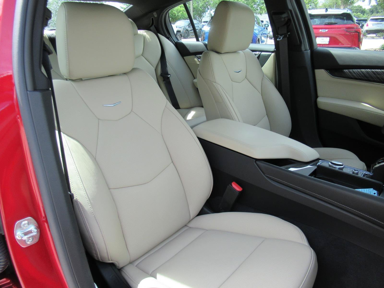 Certified 2025 Cadillac CT5 Premium Luxury w/ LPO, Red Accent Package AWD/4WD image 10