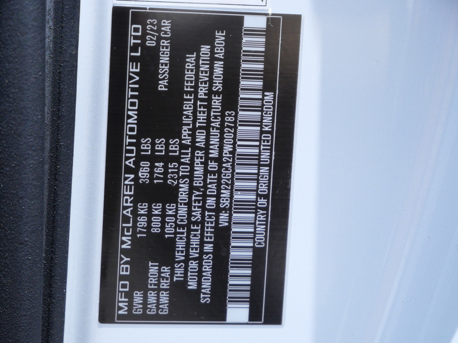 Used 2023 McLaren GT RWD image 26