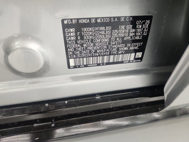 New 2027 Honda HR-V EX-L image 36