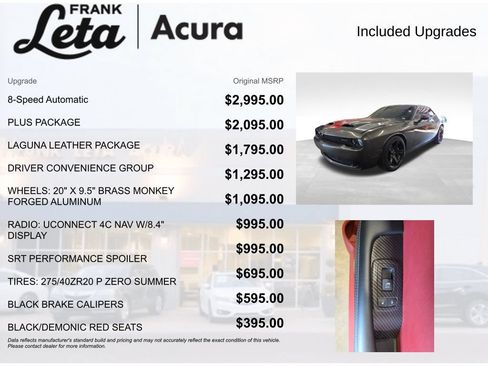 Used 2022 Dodge Challenger SRT Hellcat w/ Plus Package RWD image 6