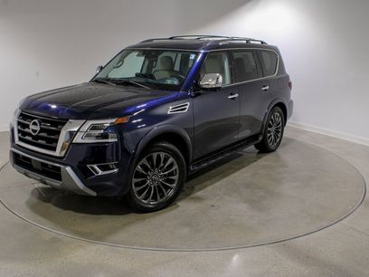 Used 2024 Nissan Armada Platinum w/ Captain's Chairs Package