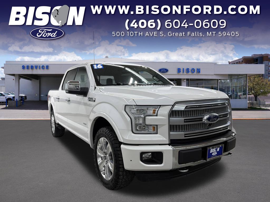 Used 2016 Ford F150 Platinum w/ Equipment Group 701A Luxury AWD/4WD 360° Tour