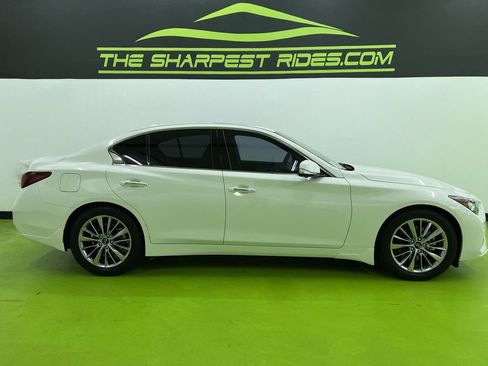 Used 2022 INFINITI Q50 Luxe w/ Cargo Package AWD/4WD image 11