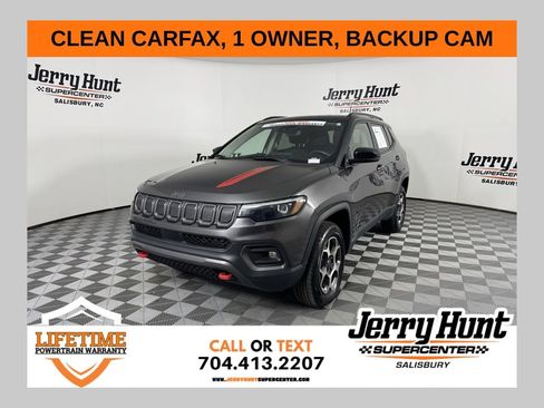 Used 2022 Jeep Compass Trailhawk w/ Trailhawk Elite Group AWD/4WD image 1