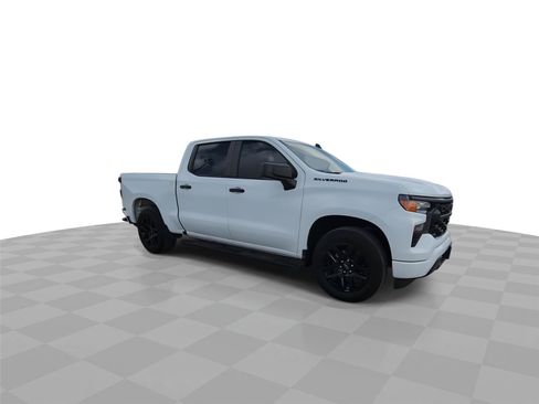Used 2023 Chevrolet Silverado 1500 Custom w/ LPO, Dark Essentials Package RWD image 2