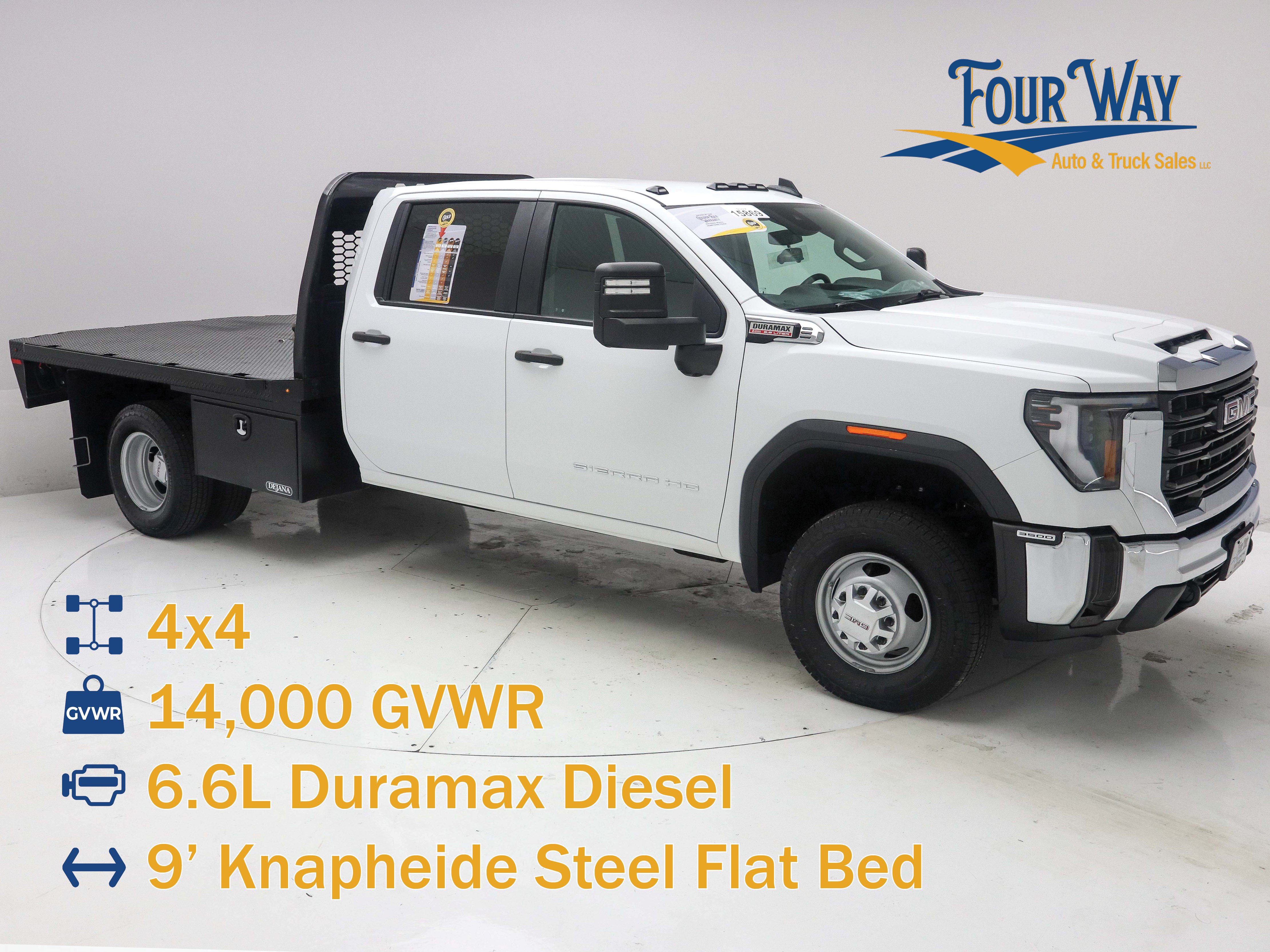 Used 2024 GMC Sierra 3500 Pro w/ Convenience Package AWD/4WD image 1