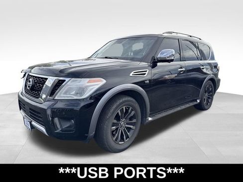 Used 2017 Nissan Armada Platinum w/ Captain Seat Package AWD/4WD image 3