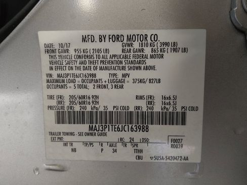 Used 2018 Ford EcoSport SE FWD image 33