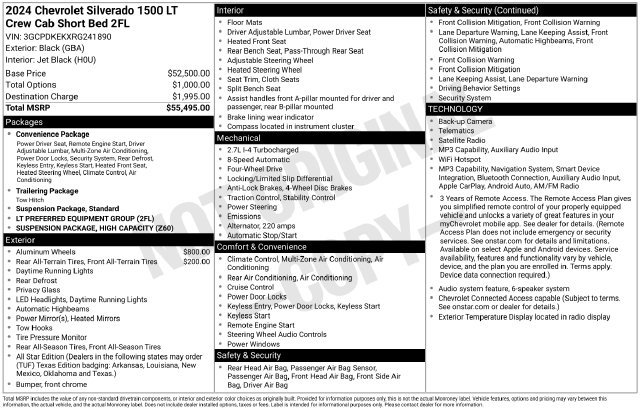 Certified 2024 Chevrolet Silverado 1500 LT AWD/4WD image 6
