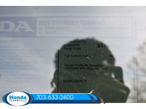 New 2026 Honda Odyssey Touring image 41