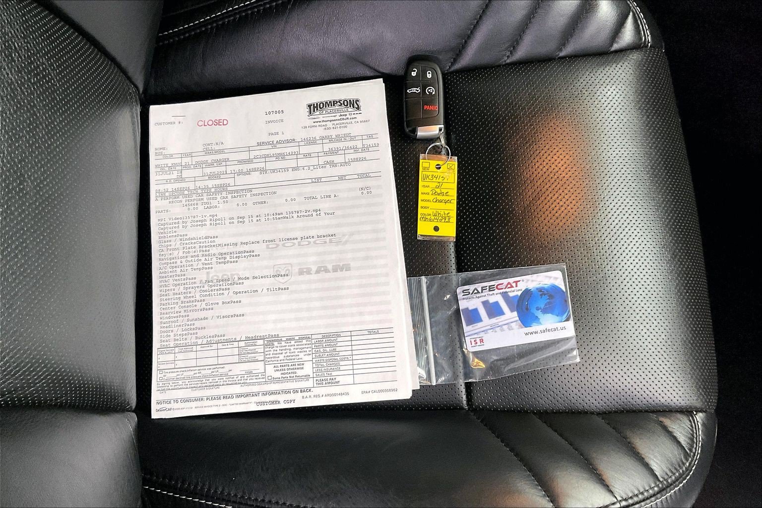 Used 2021 Dodge Charger SRT Hellcat RWD image 11