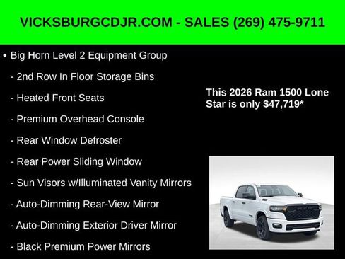 New 2026 RAM 1500 Big Horn image 11